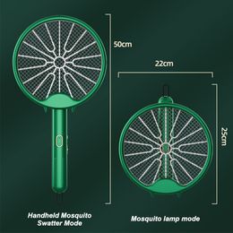 Hang Foldable Mosquito Trap Rechargeable Mosquito Swatter Utraviolet Light Mosquito Killing Lamp Electronic Fly Bug Zapper