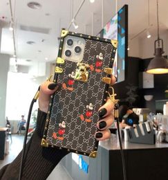 fashion phone cases for iphone 11 Pro Max XR XS Max 78 plus PU leather Fashion Models Phone Back for samsung S10 S20 NOTE 10P cas6258587