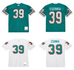 Stitched football Jerseys 39 Larry Csonka 1972 1973 mesh Legacy Retired retro Classics Jersey Men Women Yourth S-6XL