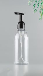 500ML hand sanitizer foam bottle transparent plastic Pump Bottle for disinfection liquid cosmetics fast sea DHC29052160