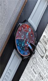 Brand Men Casual Sports Watches Running Seconds Quartz Mens Wristwatch Rubber strap reloj de lujo6583945