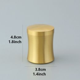 Pure Brass Pet Urn For Ashes Brass Mini Funeral Memorial Urn Sealed Storage For Cats Dogs Small Urna Pet Supplies