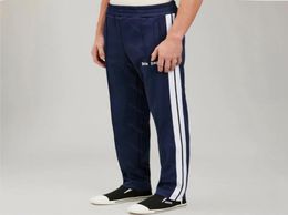 s Pants 22SS Logo letters Striped Side Zipper Retro Campus Men Women Sports Casual Pants 4109 017597594