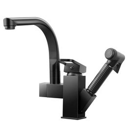 Kitchen Kitchen Sink Pull-out Faucet Multifunctional Booster Spray Gun Robot Hot and Cold Mixing Faucet