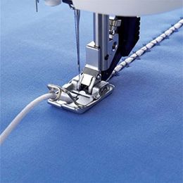 Elastic Cord Band Fabric Stretch Domestic Sewing Machine Part Accessories Foot Presser #9907-6