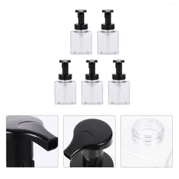 Liquid Soap Dispenser 5 Pcs Foam Bottle Pump Bathroom Lotion Clear Shower Gel The Pet Travel