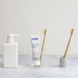Small Portable Toothbrush Organiser Creative Diatomite Absorbent Toothbrush Holder Simple Household Bathroom Storage Rack