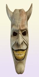 Party Masks Horror The Black Phone Mask Cosplay Scary Grabber Evil Killer Latex Helmet Halloween Carnival Costume Props 2303026389668