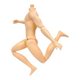 NK Official 1 Pcs 11 Moveable Jointed Boy Doll Body For Ken Without Head Male Boyfriend MAN Naked Prince Male Dolls Accessories