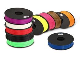 3D Printer Filament ABS or PLA and 175 or 30 mm plastic Rubber Consumables Material MakerBotRepRapUP9351130