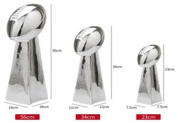 SUPER B owl Resin Trophy American Football League Cup Vince L ombardi Trophy 903903924cm 1303903934cm Full size 225427100