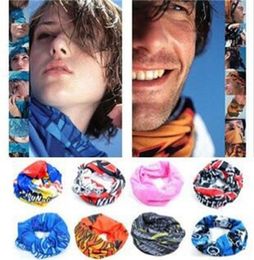 Scarf Outdoor 248 Colours Promotion Multifunctional Cycling Seamless Bandana Magic Scarfs Women Men Hair band Scarf Party Masks4685561