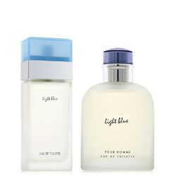 Light Blue Men Women Perfume Fragrance 100ml Eau De Toilette High Quality EDT Long Lasting Fast 34 oz Spray6679094
