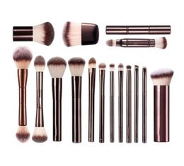 Hourglass Makeup Brushes No1 2 3 4 5 7 8 9 10 11 Vanish Veil Ambient DoubleEnded Powder Foundation Cosmetics Brush Tool 17model4743300