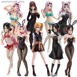 Action Toy Figures Transformation toys Robots 22CM PVC Anime Figure Cute Chika Fujiwara Kaguya Shinom Kaguya-sama Love Is War Figurine Manga Figuras Dall