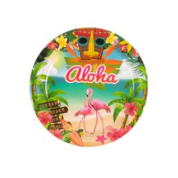 Hawaii Aloha Luau Paper Plates Napkins cup Disposable Tableware for Hawaiian Tropical Birthday Summer Pool Party decortion