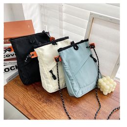 Waterproof Fabric Small Light Crossbody Bag 2023 New Canvas Phone Bag Ins Student bags Shoulder Bags