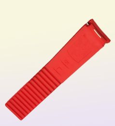 21mm Black Red Green silicone Rubber Watchband For strap for Aquanaut series 5164a 5167a Watch band Spring bar3440787