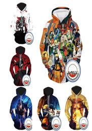 3D Hoodies Cartoon Sweatshirts Shitachi Pullover Men Women Top Hoodie Fashion Hoody Long Sleeve Tee Fans Souvenir Ropa S-5XL 13 Style7362281