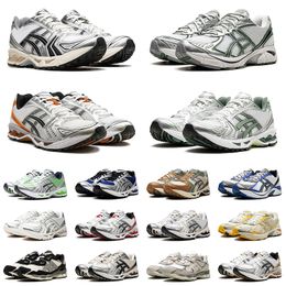 Fashion Top Quality Womens Mens Leather Gel Tigers Running Shoes White Clay Canyon Cream Black Metallic Plum Sneakers Platform Jogging Trainers Runners