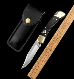 Folding Knife Automatic Knife 440C Brass Wood Handle Hunting Tactical EDC Survival Tool Knife 3310 3400 4600 9400 9600 110 1125634235