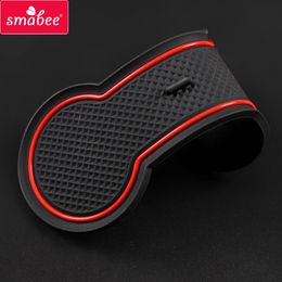 Smabee Anti-Slip Gate Slot Mat for Renault Captur 2019 2020 Interior Accessories Cup Holder Non-Slip Door Groove Pad Coaster