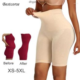 Womens Shapers XS Short Faja Body Shaper Plus Size Seamless Shapewear Women Tummy Control High Waist Panties Flat Stomach Slimmer