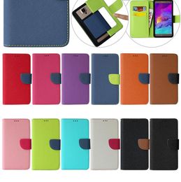 Universal Phone Wallet Cases Fashion Grain Mobile Protect Covers Card Holder Fashion Cellphone Accessories Mix Colour New9444020