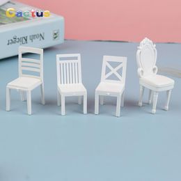 1:20 Dollhouse Miniature Furniture Chair Sofa Stool Model Furniture Accessories For Doll House Decor Kids Pretend Play Toys