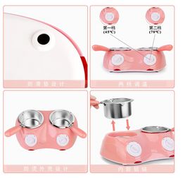 Electric Heating Constant Temperature Chocolate Melting Double Pot Household Soap Base Essential Oil Soap Melting Pot Furnace