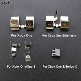 JCD 2pcs Replacement Battery Contact Connector Metal Clip For Xbox One S For Xbox Series X S Controller Battery Holder Spring