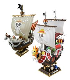 28cm Anime One Piece Mil Sunny Meryl Boat Pirate Ship Figura PVC Ação Figura Toys colecionáveis Modelo Gretos de brinquedo 5421312