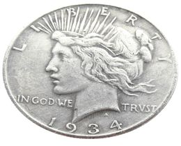 US 1934PSD Peace Dollar craft Silver Plated Copy Coins metal dies manufacturing factory 2369370