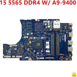 Motherboard For Dell Inspiron 15 5565 Laptop Motherboard KF2J6 0KF2J6 CN0KF2J6 LAD804P Used DDR4 W/ A99400 CPU 100% Working