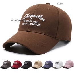 designer hat New Women's Korean Fashion Letter Embroidered Duck Tongue Outdoor Men's Sports Travel Sunscreen Sun Hat