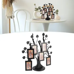 Frames Family Tree Picture Frame Multipurpose Innovative Stylish With 6 Hanging Po For Home Decor