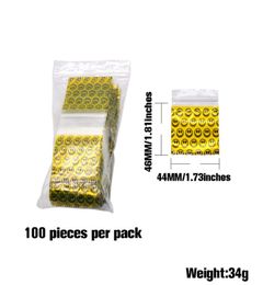 100pcslot Small Size Self Sealing Zip Lock Bags Jewelry Package Plastic Mini Zipper Packaging Bags9950091