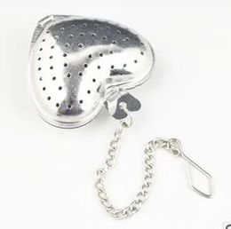 hearted shape stainless steel tea strainer tea infuser tea ball Heart good quality LL