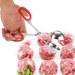 Spoons Non-stick Meatball Spoon Machine Mould With Non-slip Handle Stainless Steel Portable Kitchen Tool