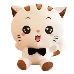 Big Face Cat Plush Toy Bambow Dollone Dollone Cat Cat Cloth Boll Children e Girls Lover Regalo