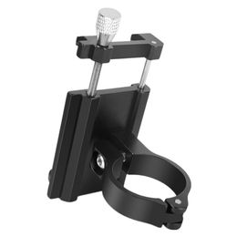 Bike Cell Phone Holder Aluminium Alloy Mobile Support Bicycle Mtb Handlebar Smartphone Cradle Bracket Cellphone Mount Stand