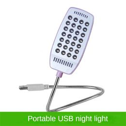 28 LEDs Super Bright Book Light DC5V USB Reading Night Lights Flexible Table Lamp For Power Bank Laptop Notebook PC Computer