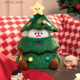 Stuffed Plush Animals Rico Christmas Tree Soft Plush Doll Anime Peripheral Lovely Merry Christmas Room Decoration Christmas Cute Gifts Toy L411