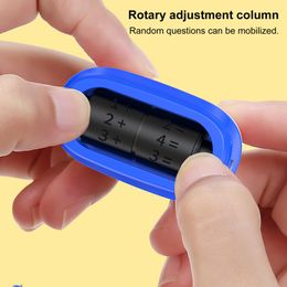 Convenient Anti-fall Clear Printing Math Arithmetic Rolling Seal School Supplies Math Teaching Seal Mathematical Roller