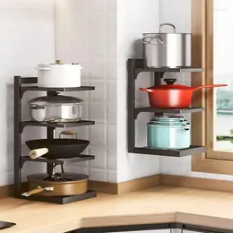 Kitchen Storage Multi-use Racks Under Sink Rack Shelf Layered Corner Closet Organiser Household Adjustable Cabin