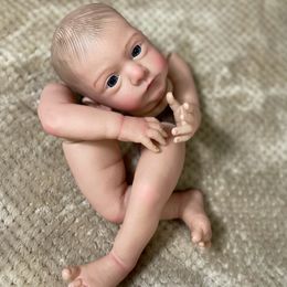 20Inch Already Painted Reborn Doll Kit Parts 3D Skin DIY Mould Unassembled Handmade Reborn Doll Parts