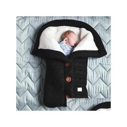 Sacos de dormir Baby Baby Inverno Manga quente Butro