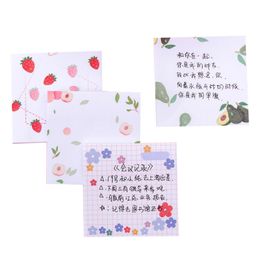 1pack /lot Cute Florist Sticky Notes Stationery Kawaii Stickers Scrapbooking Papeleria Stickers planner Memo pads Planner