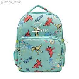 Backpacks Personalise Name dinosaur Backpack Custom Name Mommy Backpack Baby Changing Bags Nappy Travel Nursing Backpack Y240411