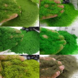 Decorative Figurines Garden Craft Building Model Material Artificial Moss Micro Landscape Decoration DIY Accessories Grass Powder